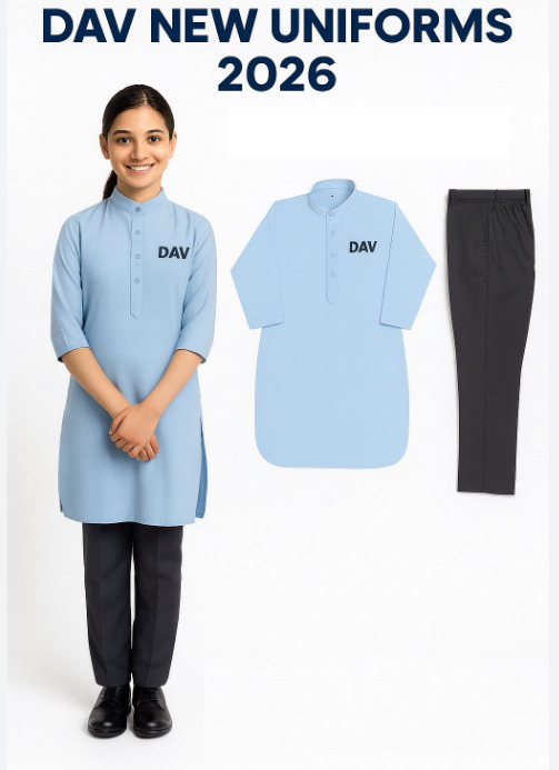DAV Girls Samiz Kurti Set